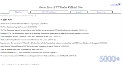 Desktop Screenshot of ccfinder.net